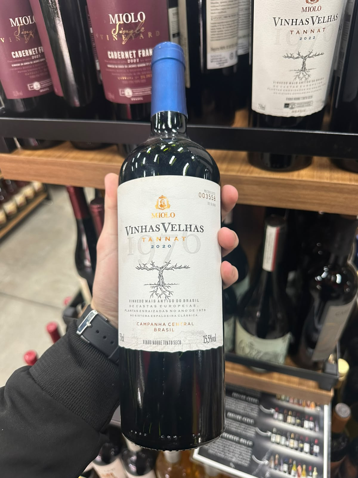 Vinho Miolo Vinhas Velhas Tannat 2020