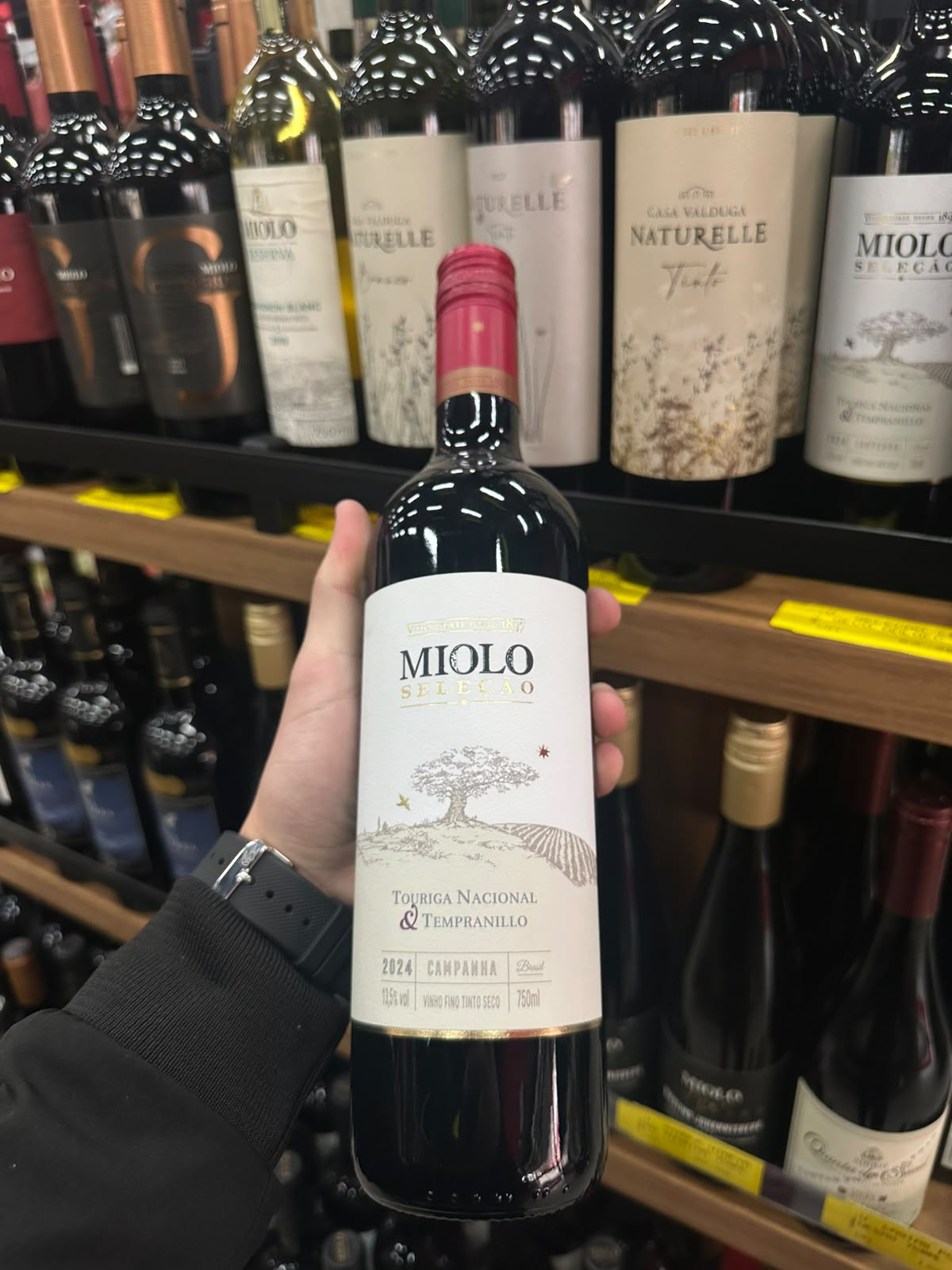 Vinho Miolo Seleção Touriga Nacional & Tempranillo 2024