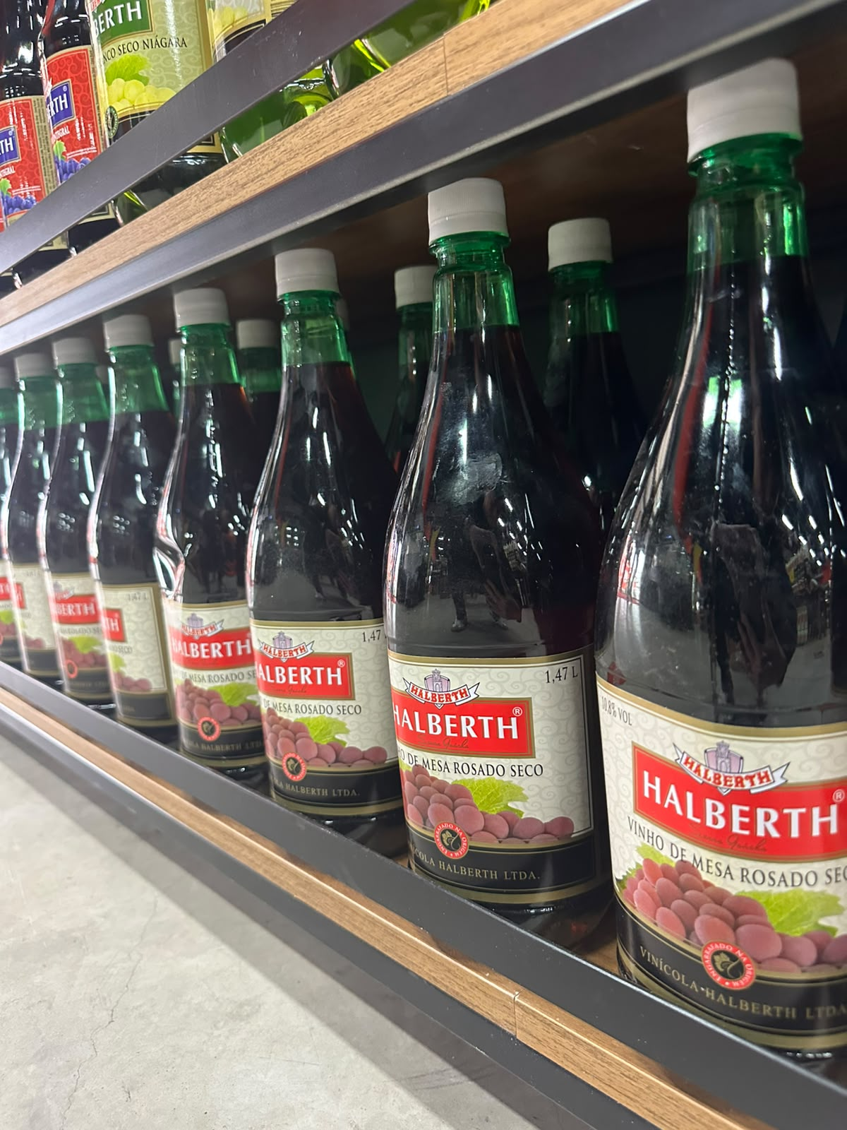 Vinho de Mesa Rosado Seco Halberth 1,47L