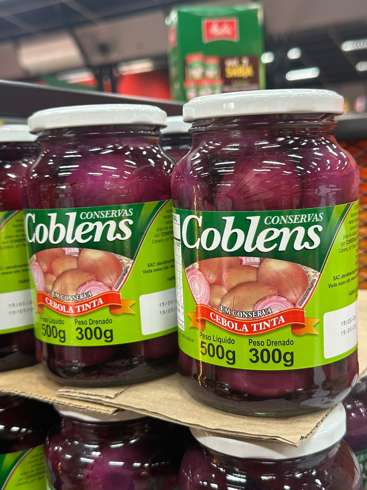 Cebola Tinta em Conserva Coblens