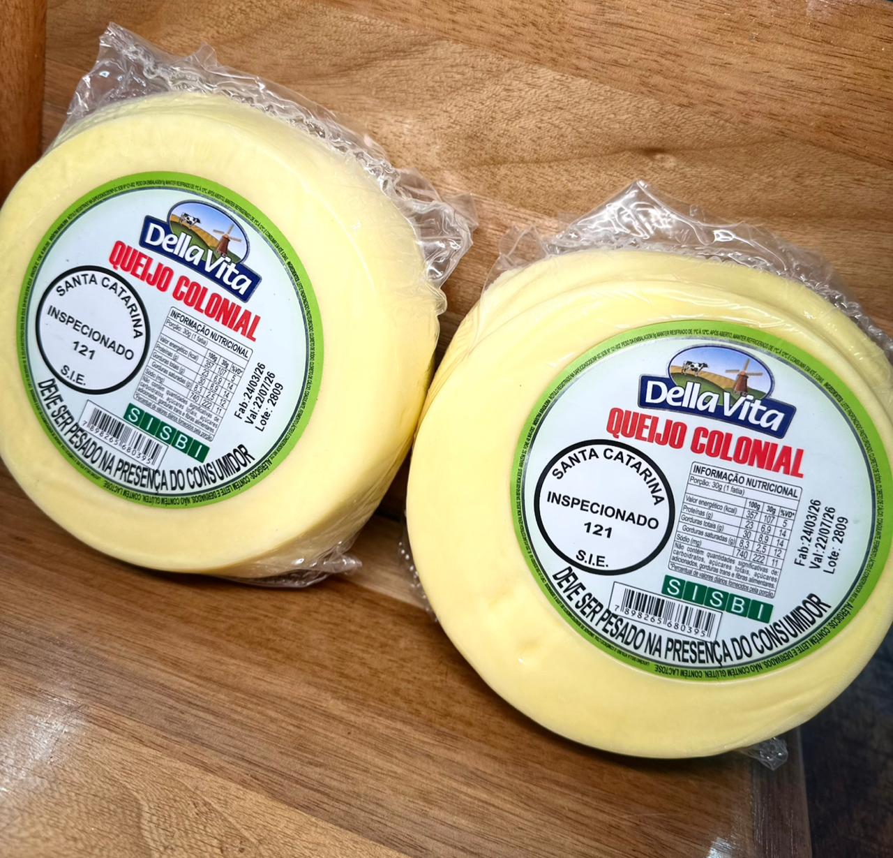 Queijo Colonial Della Vita
