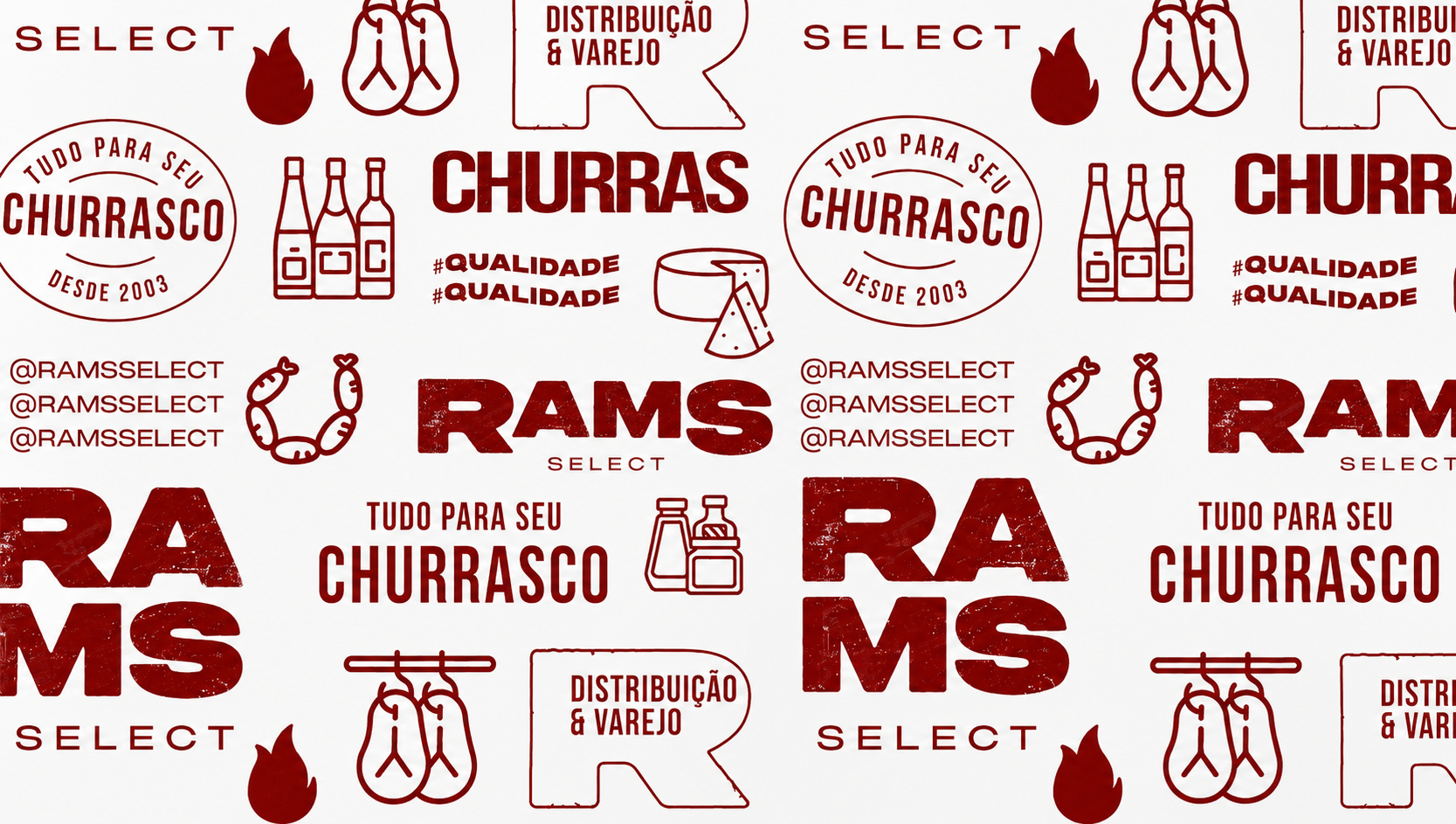Família reunida à mesa Rams Select