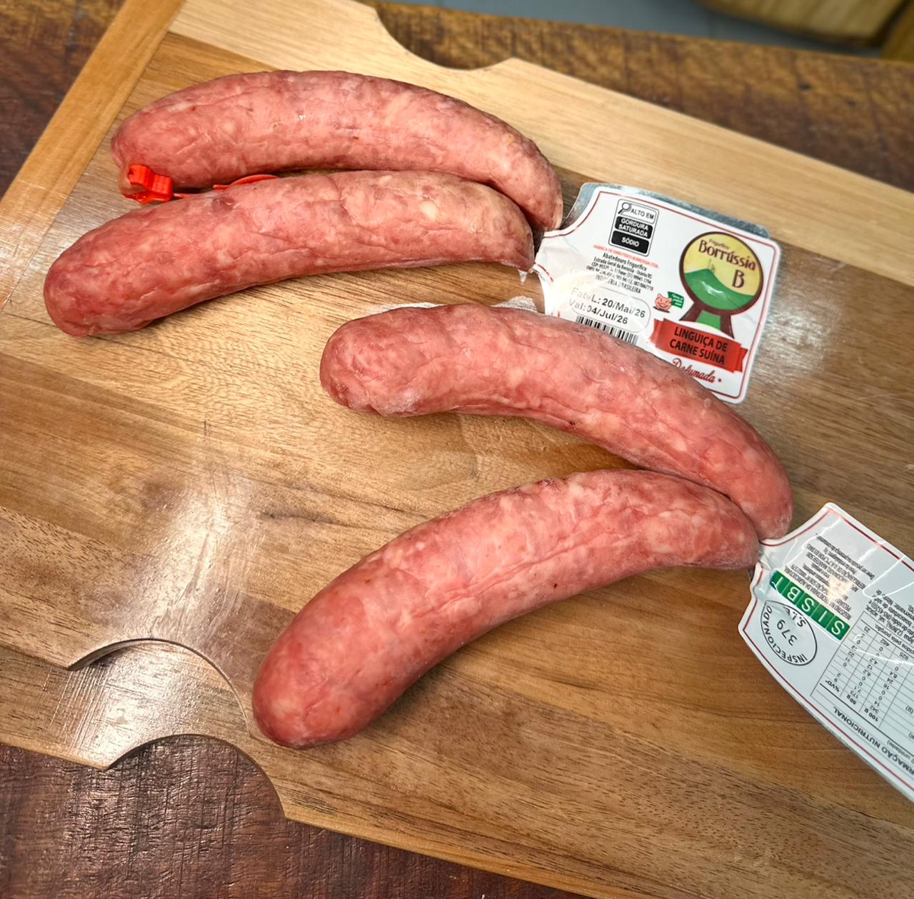Linguiça de Carne Suína Defumada Borrússia