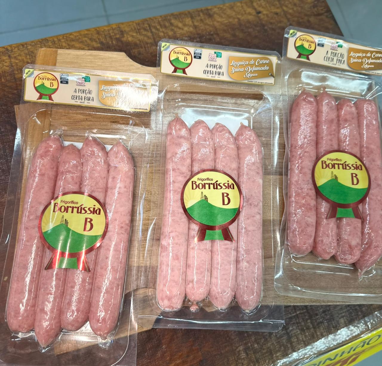 Linguiça de Carne Suína Defumada Mignon Borrússia