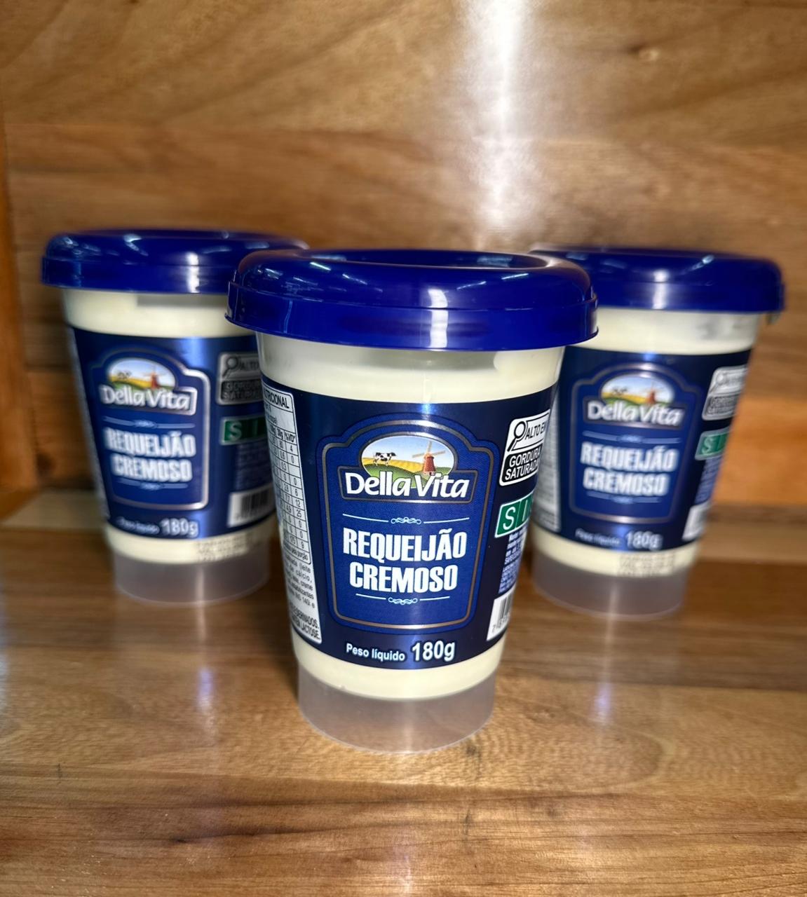 Requeijão Cremoso Della Vita 180g